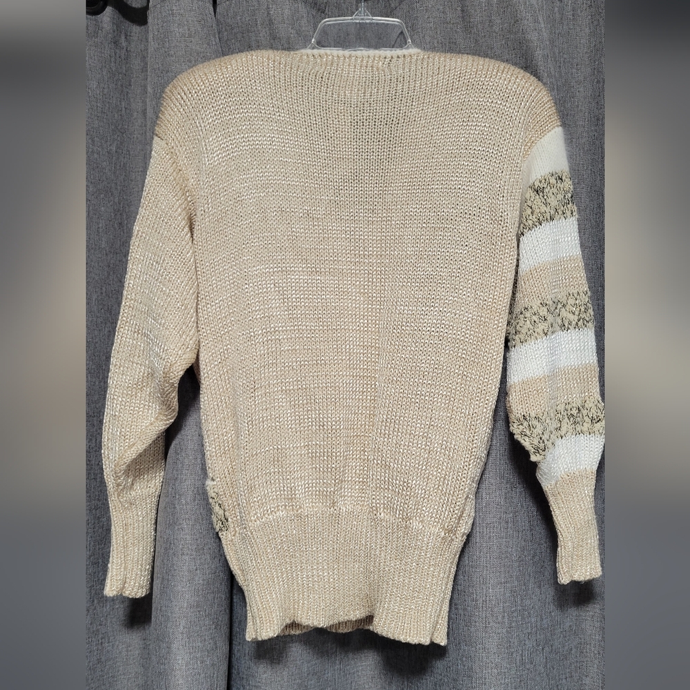 SIDE EFFECTS Handknitted 80s Sweater - Picture 2 of 5